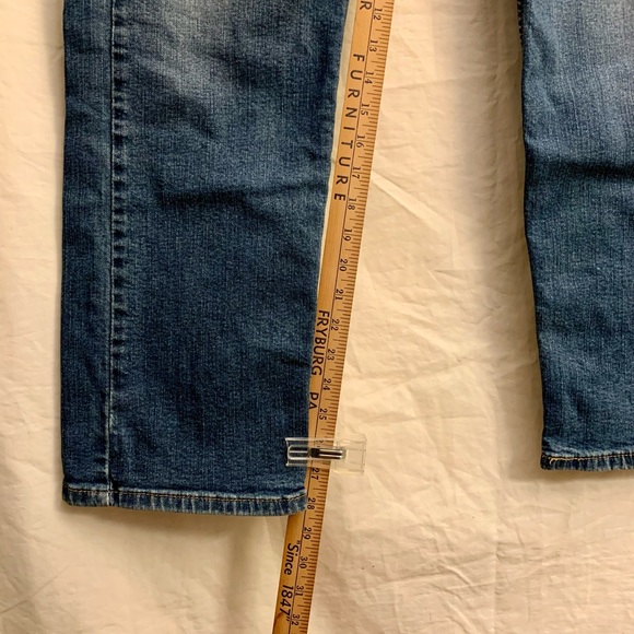 Men's LEVIS 505 Straight Fit ~ Medium Blue Jeans Tag 36 x 30 - Picture 6 of 6